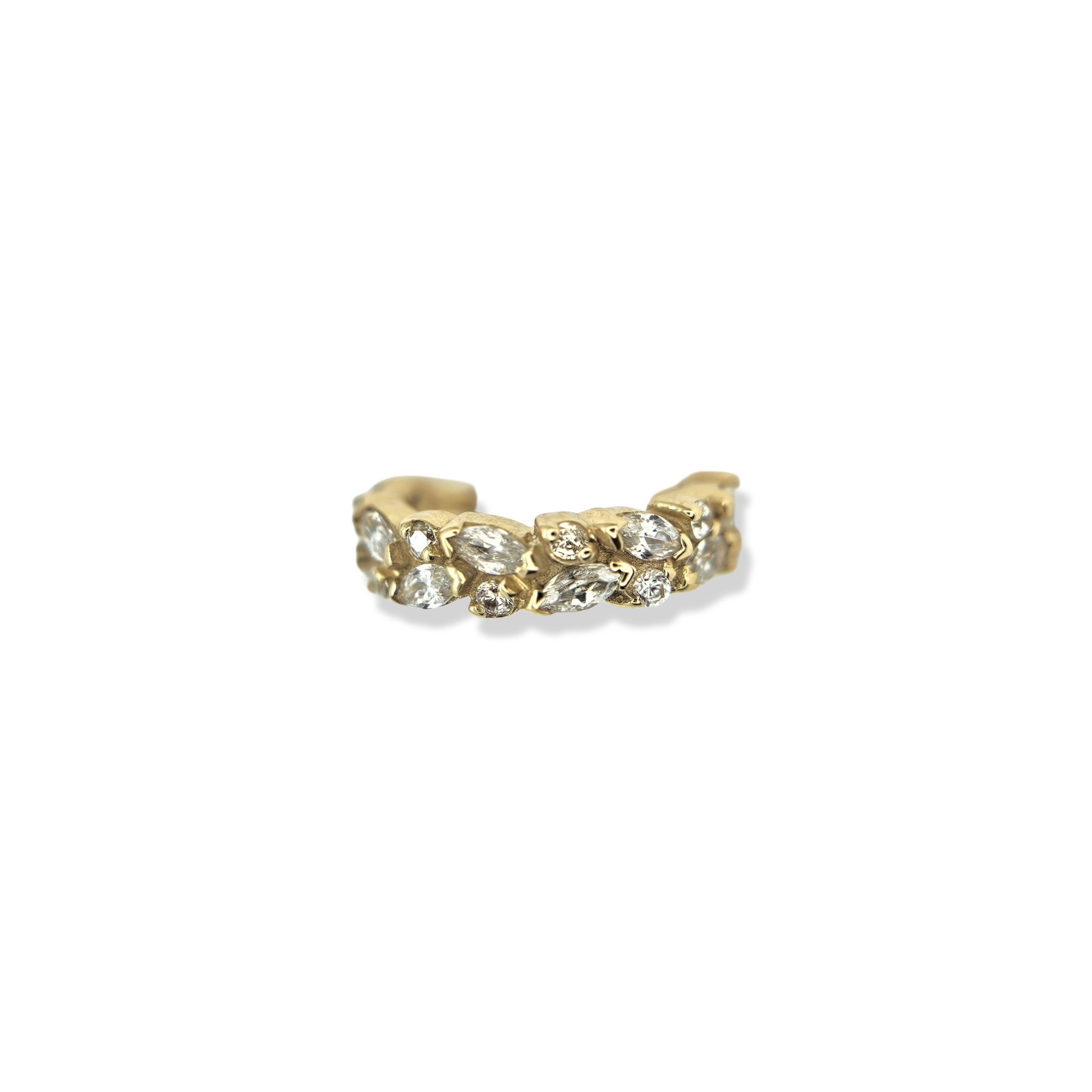 Yaa Asantewa Argola Ouro 14k
